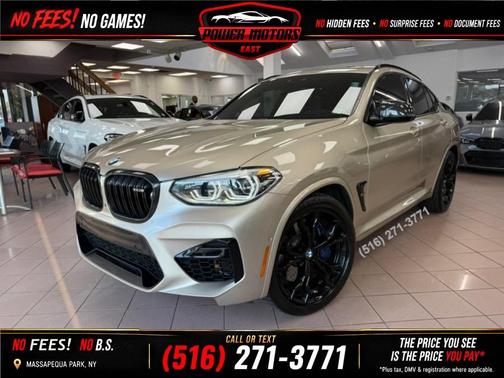 Sunstone Metallic 2021 BMW X4 M AWD
