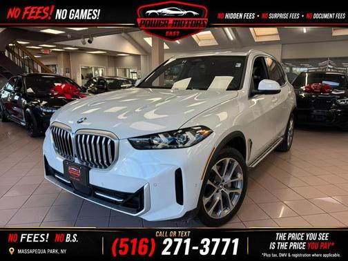 Mineral White Metallic 2024 BMW X5 xDrive40i