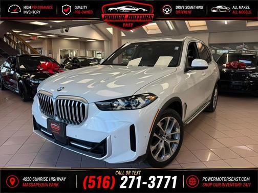 Mineral White Metallic 2024 BMW X5 xDrive40i