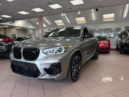 Gray 2021 BMW X4 M AWD