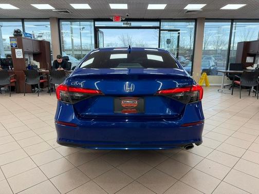 Blue 2022 Honda Civic Sport