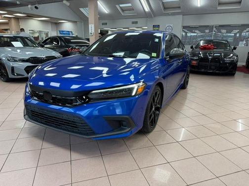 Blue 2022 Honda Civic Sport