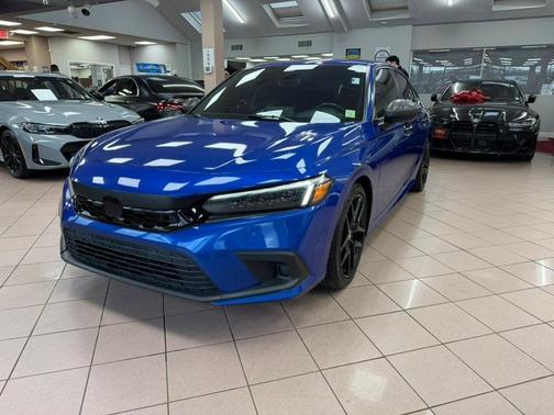 Blue 2022 Honda Civic Sport