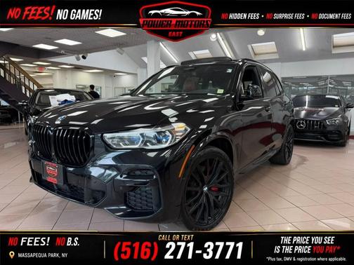 Black Sapphire Metallic 2022 BMW X5 xDrive40i Sports Activity Vehicle