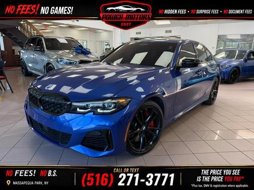 Portimao Blue Metallic 2022 BMW M340 i xDrive