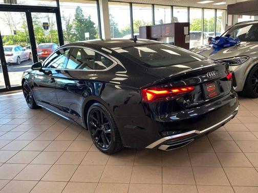 Mythos Black Metallic 2024 Audi A5 Sportback 45 S Line Premium Plus