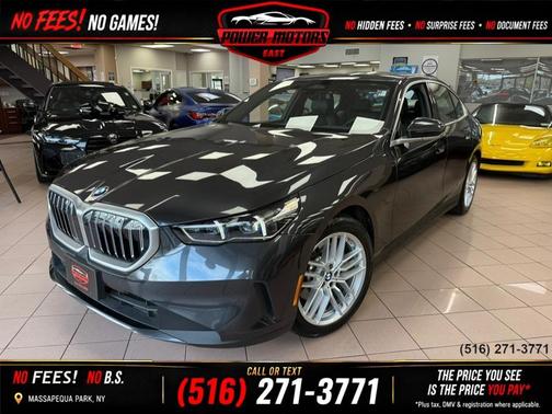 Dark Graphite Metallic 2024 BMW 530 530i xDrive Sedan