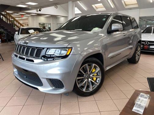 Billet Silver Metallic Clearcoat 2018 Jeep Grand Cherokee Trackhawk
