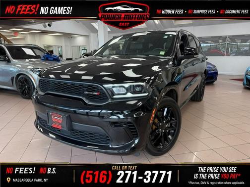 DB Black Clearcoat 2024 Dodge Durango GT Plus