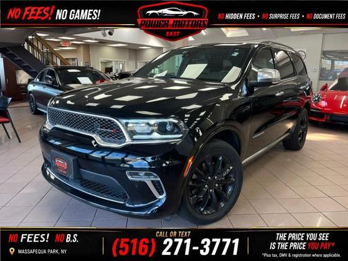 DB Black Clearcoat 2022 Dodge Durango Citadel AWD