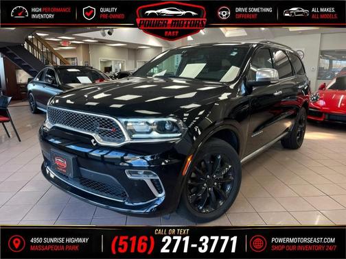 DB Black Clearcoat 2022 Dodge Durango Citadel