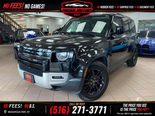 Santorini Black Metallic 2024 Land Rover Defender 110 P300 S