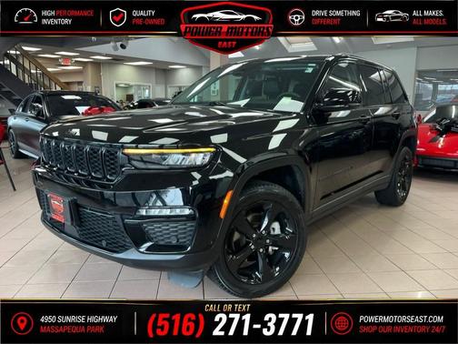 Diamond Black Crystal Pearlcoat 2023 Jeep Grand Cherokee Limited