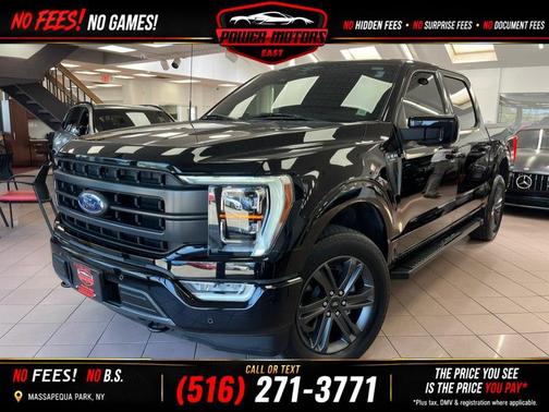 Agate Black Metallic 2023 Ford F-150 Lariat
