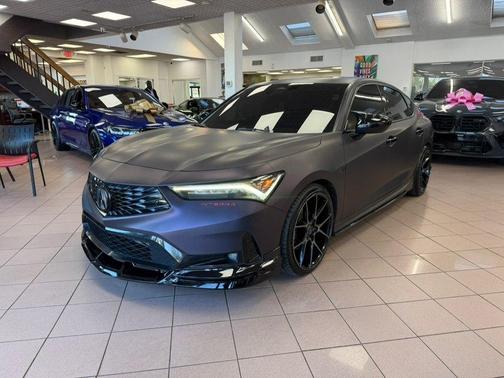 Black 2023 Acura Integra CVT w/A-Spec Package