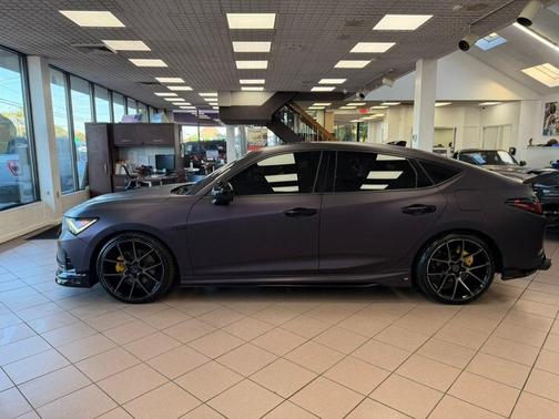 Black 2023 Acura Integra CVT w/A-Spec Package