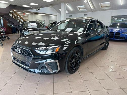 Mythos Black Metallic 2024 Audi A4 45 S line Premium Plus