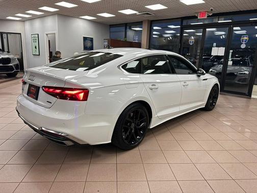 Arkona White 2024 Audi A5 Sportback 45 S Line Premium Plus