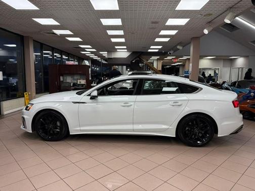Arkona White 2024 Audi A5 Sportback 45 S Line Premium Plus