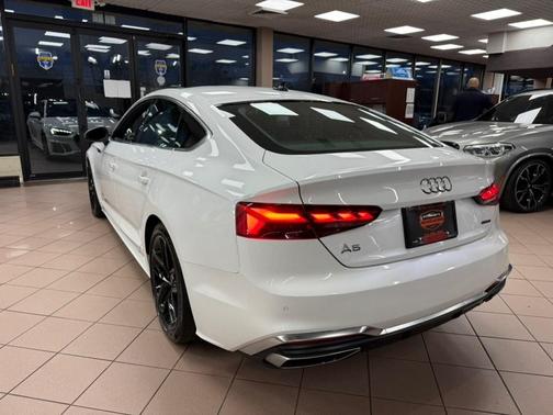 Arkona White 2024 Audi A5 Sportback 45 S Line Premium Plus