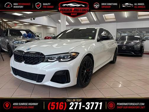 Mineral White Metallic 2021 BMW M340 M340i xDrive Sedan