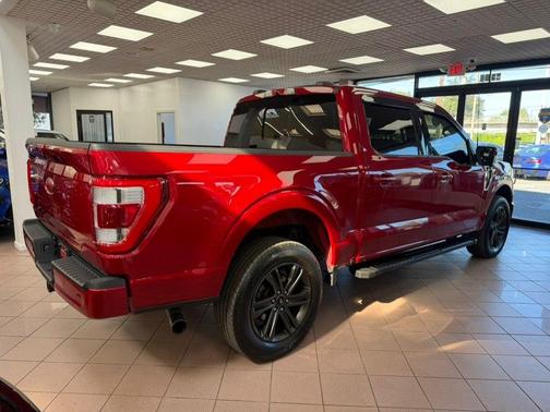 Red 2022 Ford F-150 Lariat