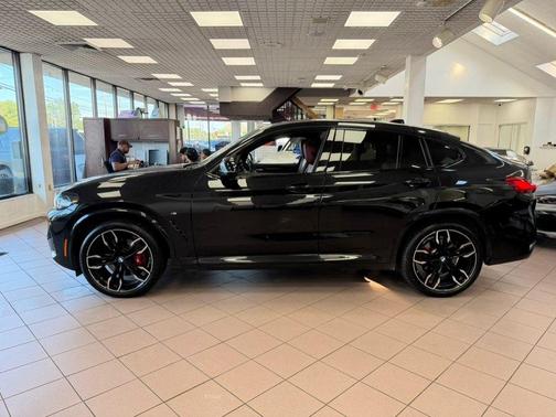 Black Sapphire Metallic 2024 BMW X4 M40i Sports Activity Coupe