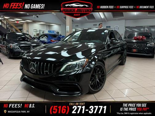 Black 2021 Mercedes-Benz AMG C 63 Base