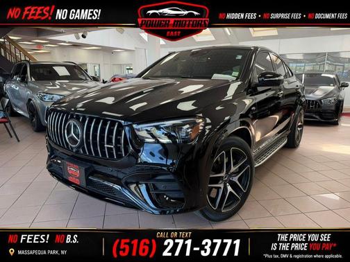 Black 2025 Mercedes-Benz AMG GLE 53 4MATIC+ Coupe