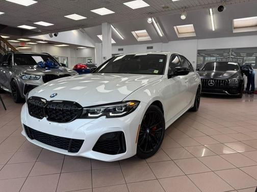 Alpine White 2021 BMW M340 M340i xDrive Sedan North America