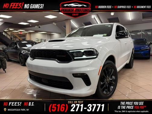 White Knuckle Clearcoat 2022 Dodge Durango GT Plus