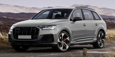 White 2024 Audi Q7 45 Premium Plus