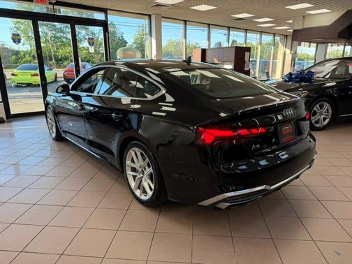 White 2024 Audi A5 Sportback 45 S Line Premium Plus