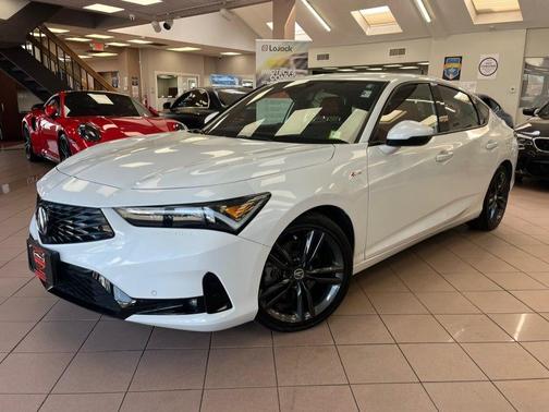 White 2024 Acura Integra w/A-Spec Tech Package