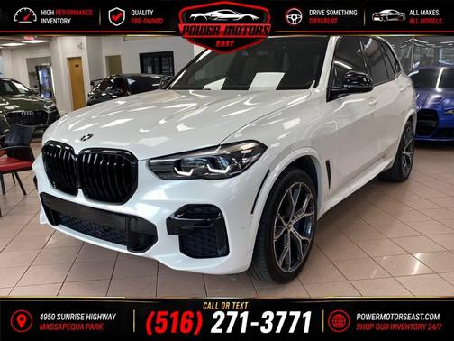 Mineral White Metallic 2022 BMW X5 xDrive40i