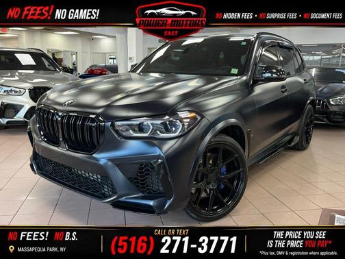 Black Sapphire Metallic 2021 BMW X5 M Base