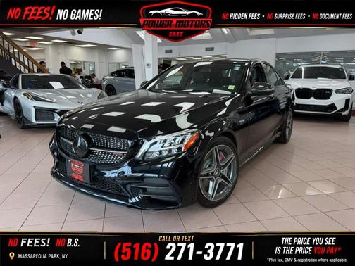 Black 2019 Mercedes-Benz AMG C 43 4MATIC