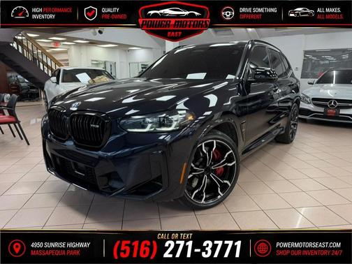 Carbon Black Metallic 2022 BMW X3 M AWD