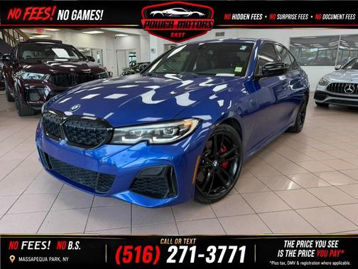 Portimao Blue Metallic 2021 BMW M340 M340i xDrive Sedan North America