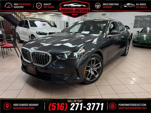 Dark Graphite Metallic 2026 BMW 530 530i xDrive Sedan
