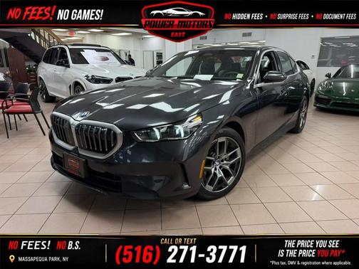 Dark Graphite Metallic 2026 BMW 530 530i xDrive Sedan