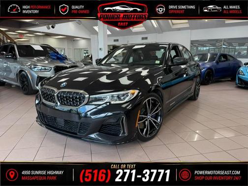 Black Sapphire Metallic 2020 BMW M340 M340i xDrive Sedan