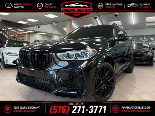 Black Sapphire Metallic 2021 BMW X5 M Base
