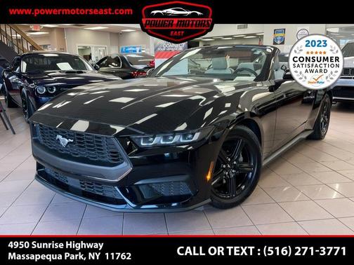 Shadow Black 2024 Ford Mustang EcoBoost