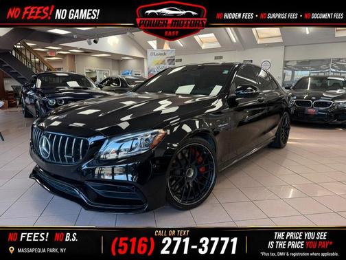 Obsidian Black Metallic 2021 Mercedes-Benz AMG C 63 S