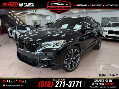 Black Sapphire Metallic 2020 BMW X4 M AWD