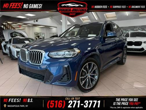 Phytonic Blue Metallic 2023 BMW X3 xDrive30i
