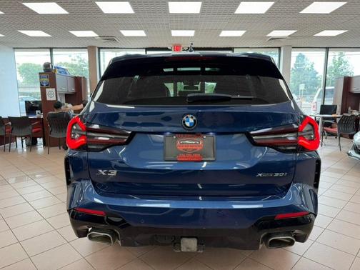 Phytonic Blue Metallic 2023 BMW X3 xDrive30i