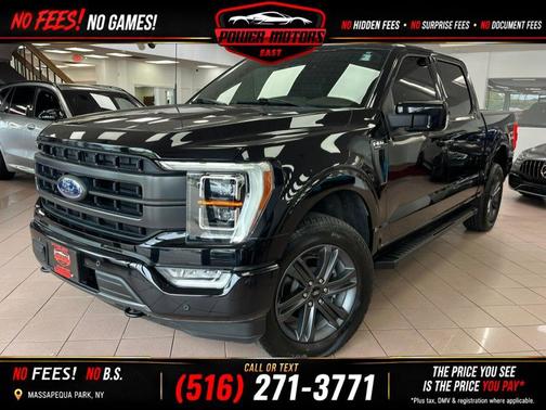 Agate Black Metallic 2023 Ford F-150 Lariat