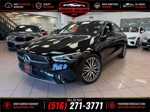 Night Black 2025 Mercedes-Benz CLA 250 4MATIC